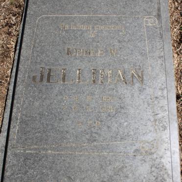JELLIMAN Kibble W. 1935-1972