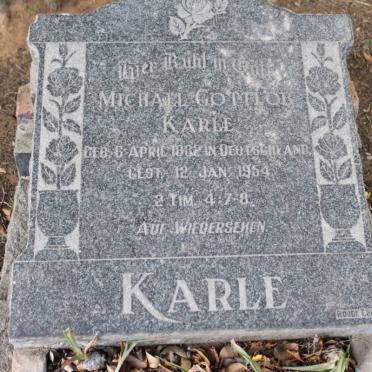 KARLE Michael Gottlob 1882-1954
