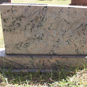 KIRSTEN Fanie 1956-2006 &amp; Annetjie 1956-