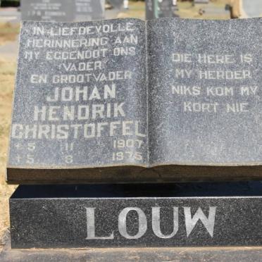 LOUW Johan Hendrik Christoffel 1907-1975