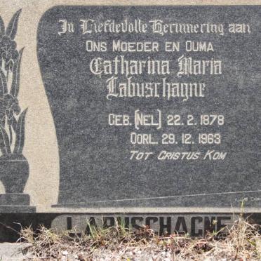 LABUSCHAGNE Catharina Maria geb NEL 1878-1963