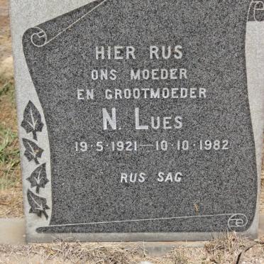 LUES N. 1921-1982