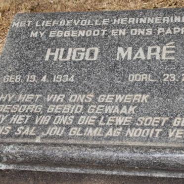 MARE Hugo 1934-1972