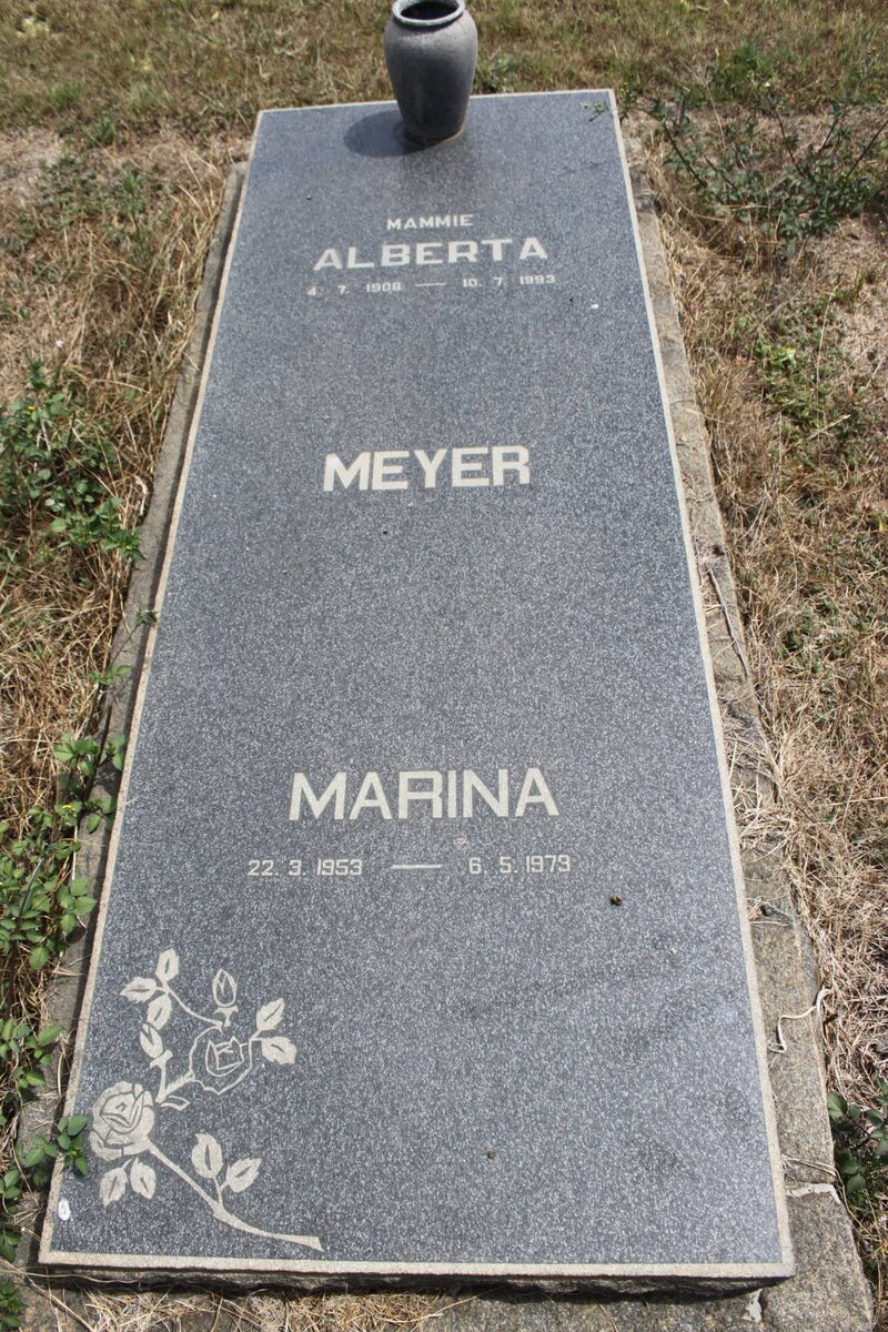 MEYER Alberta 1908-1993 :: Marina 1953-1979