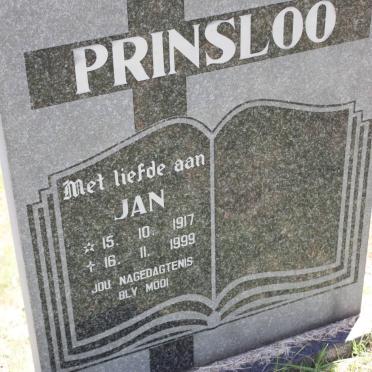 PRINSLOO Jan 1917-1999