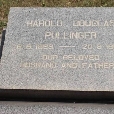 PULLINGER Harold Douglas 1893-1964