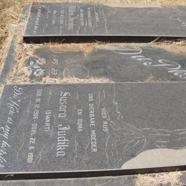 PLESSIS Willem Jacobus, du 1898-1974 &amp; Susara Judika SWART 1906-1981     