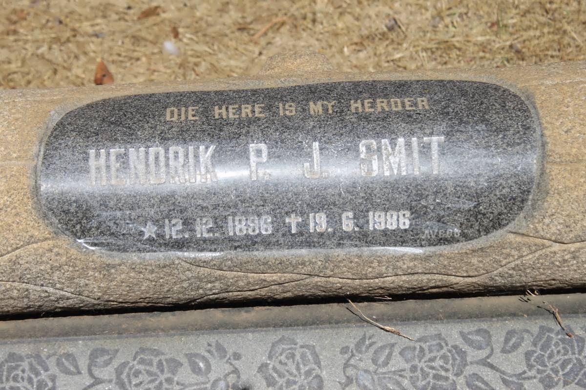 SMIT Hendrik P.J. 1896-1986