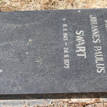 SWART Johannes Paulus 1945-1975