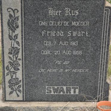 SWART Frieda 1913-1956