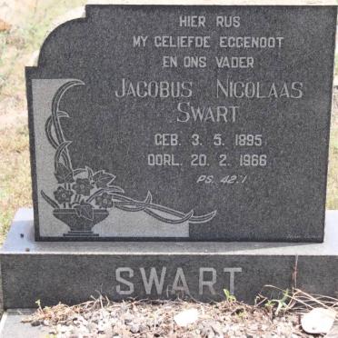 SWART Jacobus Nicolaas 1895-1966