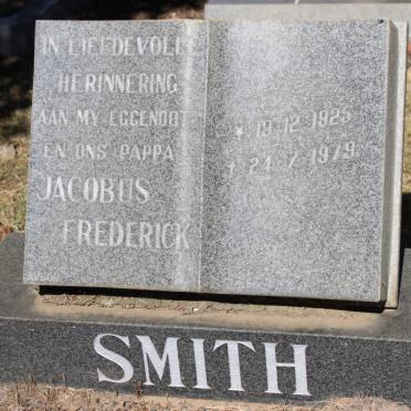SMITH Jacobus Frederick 1925-1979