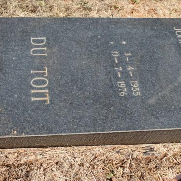 TOIT Johannes Jacobus, du 1955-1976
