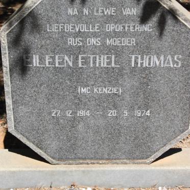 THOMAS Eileen Ethel nee MCKENZIE 1914-1974