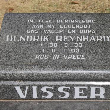 VISSER Hendrik Reynhardt 1933-1993