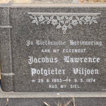 VILJOEN Jacobus Lawrence Potgieter 1903-1974