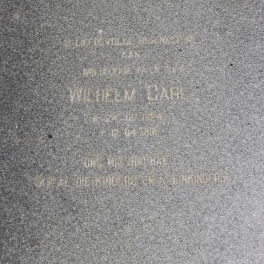 ? Wilhelm Carl 1924-1991