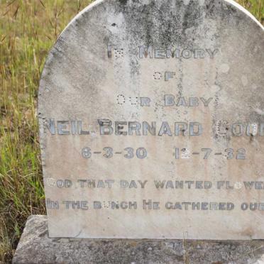 COOKE Neil Bernard 1930-1932