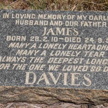 DAVIES James 1910-1950