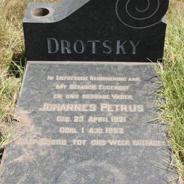 DROTSKY Johannes Petrus 1921-1952
