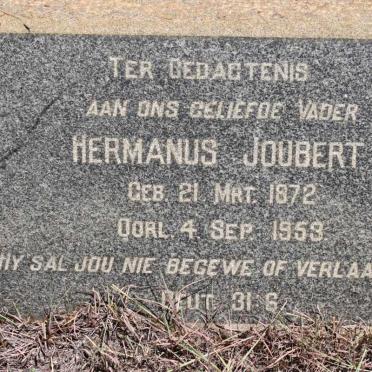 JOUBERT Hermanus 1872-1953