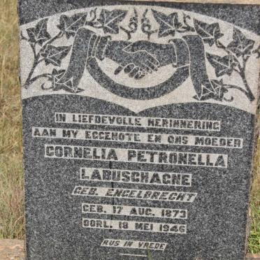 LABUSHAGNE Cornelia Petronella geb ENGELBRECHT 1873-1946