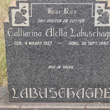 LABUSHAGNE Catharina Aletta 1927-1947