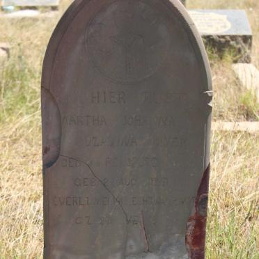 MYER Martha Johanna Suzanna nee van RENSBURG 1881-