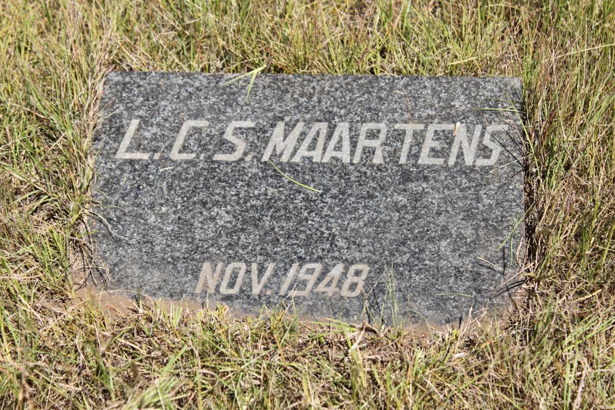 MAARTENS L.C.S. -1948