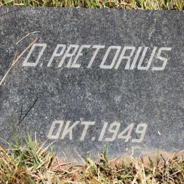 PRETORIUS D. -1949