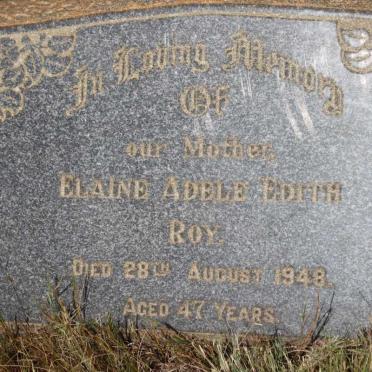 ROY Elaine Adele Edith -1948