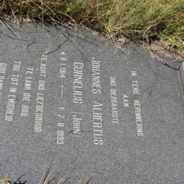 STREICHER Johannes Albertus Cornelius 1914-1993