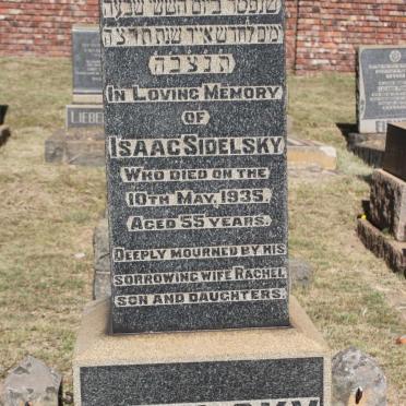 SIDELSKY Isaac  -1935