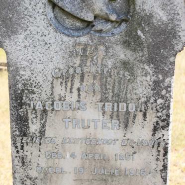 TRUTER Jacobus Tridoux 1851-1916
