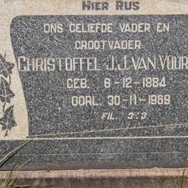 VUUREN Christoffel J.J., van 1884-1969
