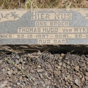 WYK Thomas Hugo, van 1897-1918