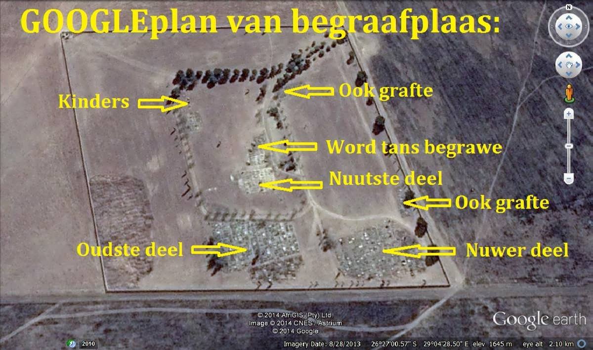 2. Plan van Evander Begraafplaas