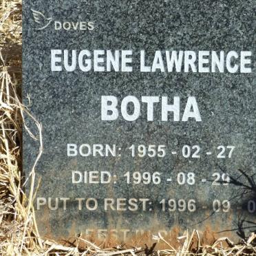 BOTHA Eugene Lawrence 1955-1996