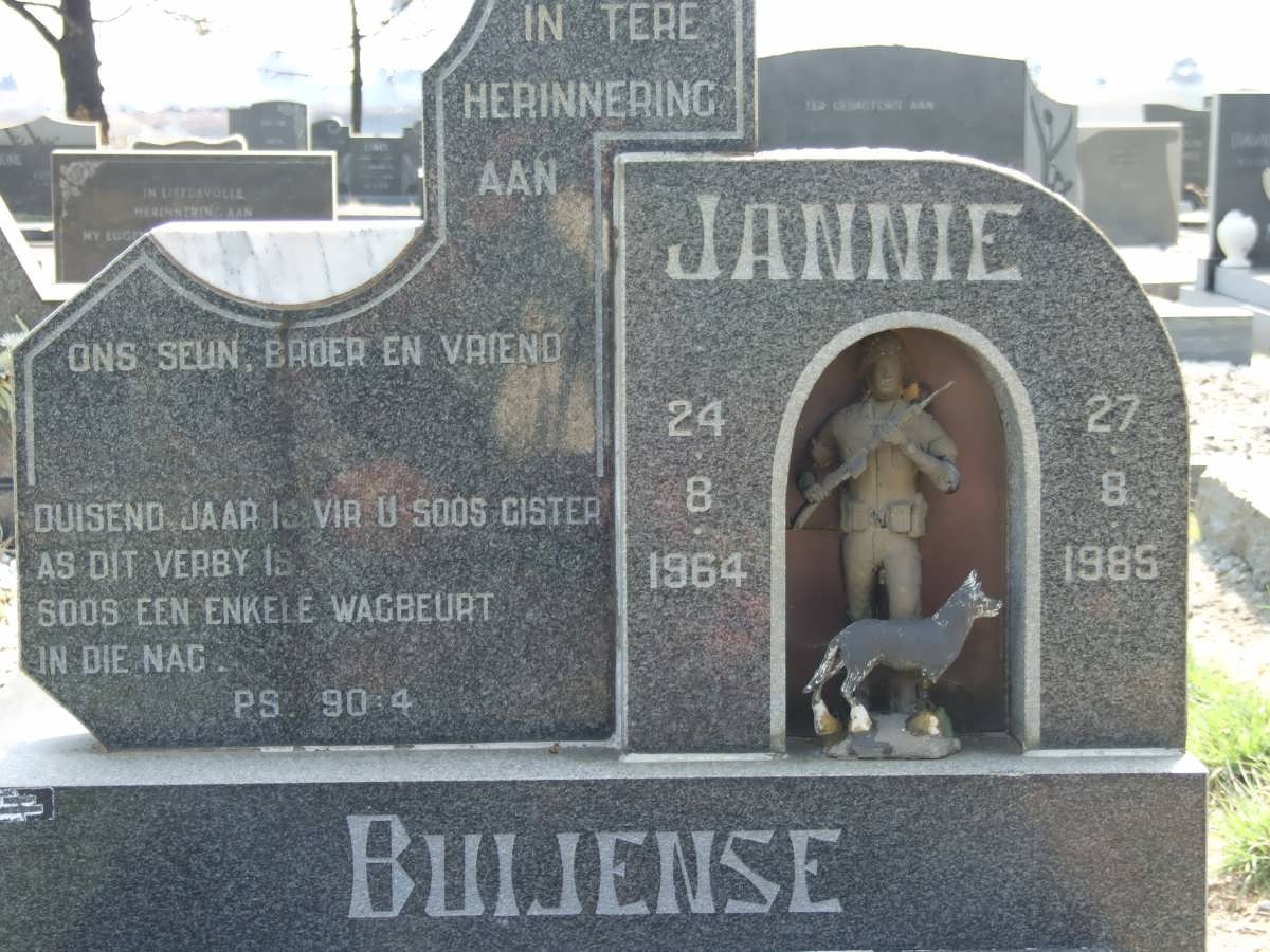 BUIJENSE Jannie 1964-1985