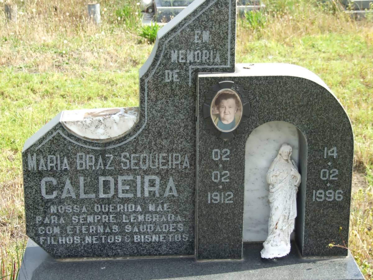 CALDEIRA Maria Braz Sequeira 1912-1996