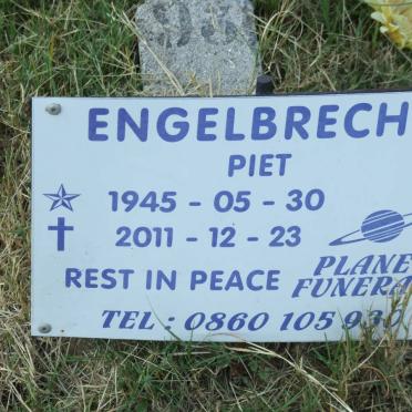 ENGELBRECHT Piet 1945-2011