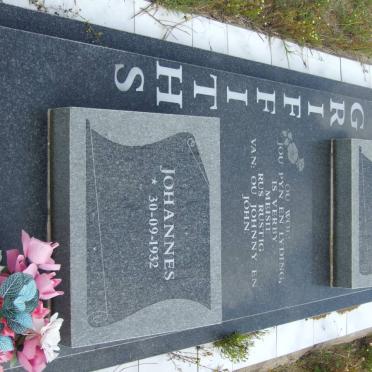 GRIFFITHS Johannes 1932- &amp; Anna M. 1945-2001