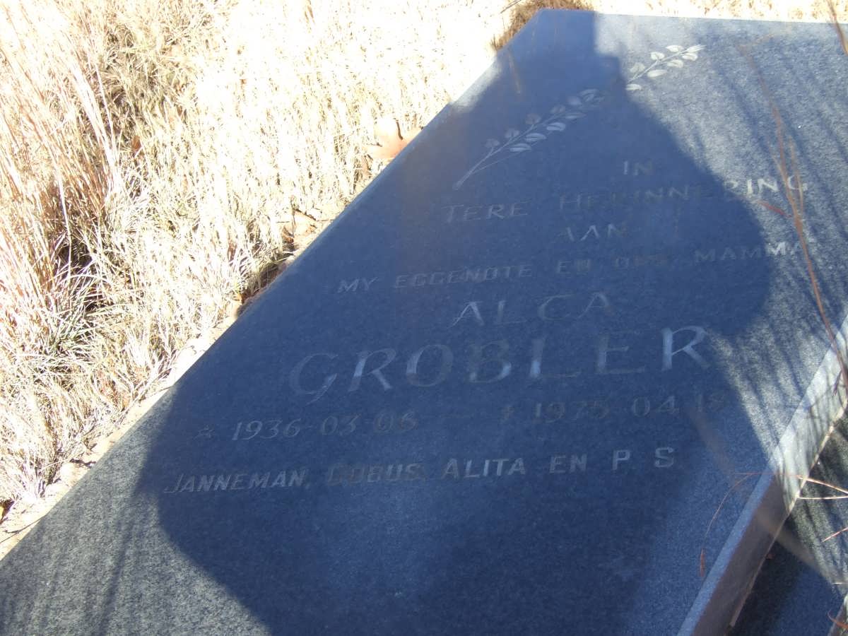 GROBLER Alta 1936-1975