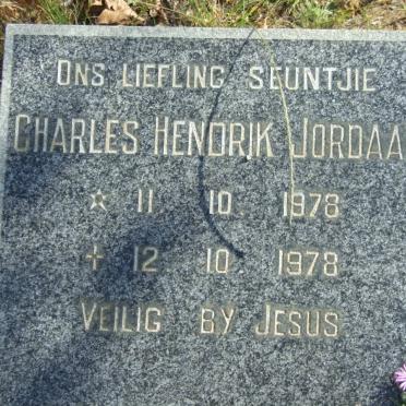JORDAAN Charles Hendrik 1978-1978