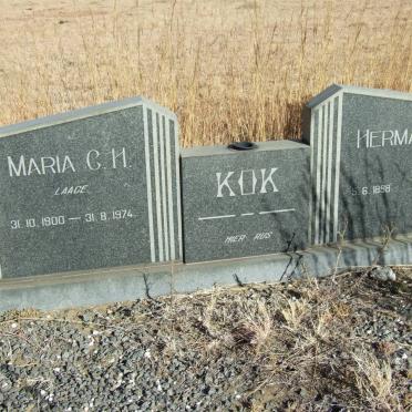 KOK Herman G. 1898-1977 &amp; Maria C.H. 1900-1974