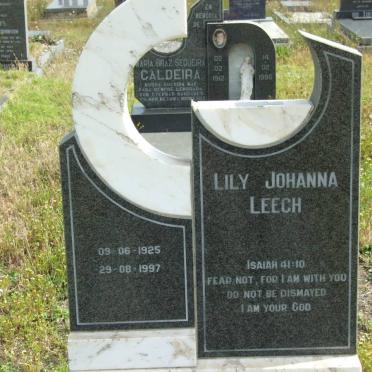LEECH Lily Johanna 1925-1997