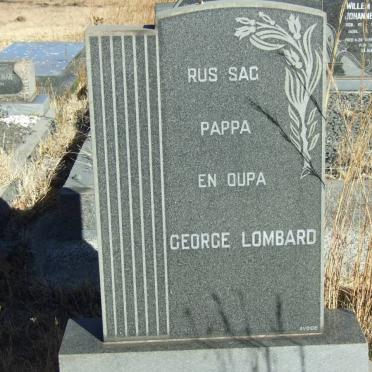 LOMBARD George 