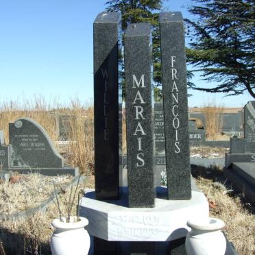 MARAIS Willie Francois 1931-1983