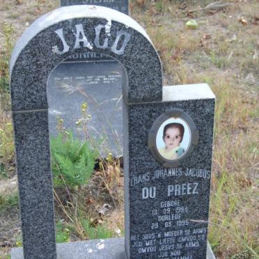 PREEZ Frans Johannes Jacobus, du 1994-1995