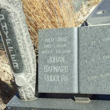PHYFFER Johan Barnard Rudolph 1967-1987